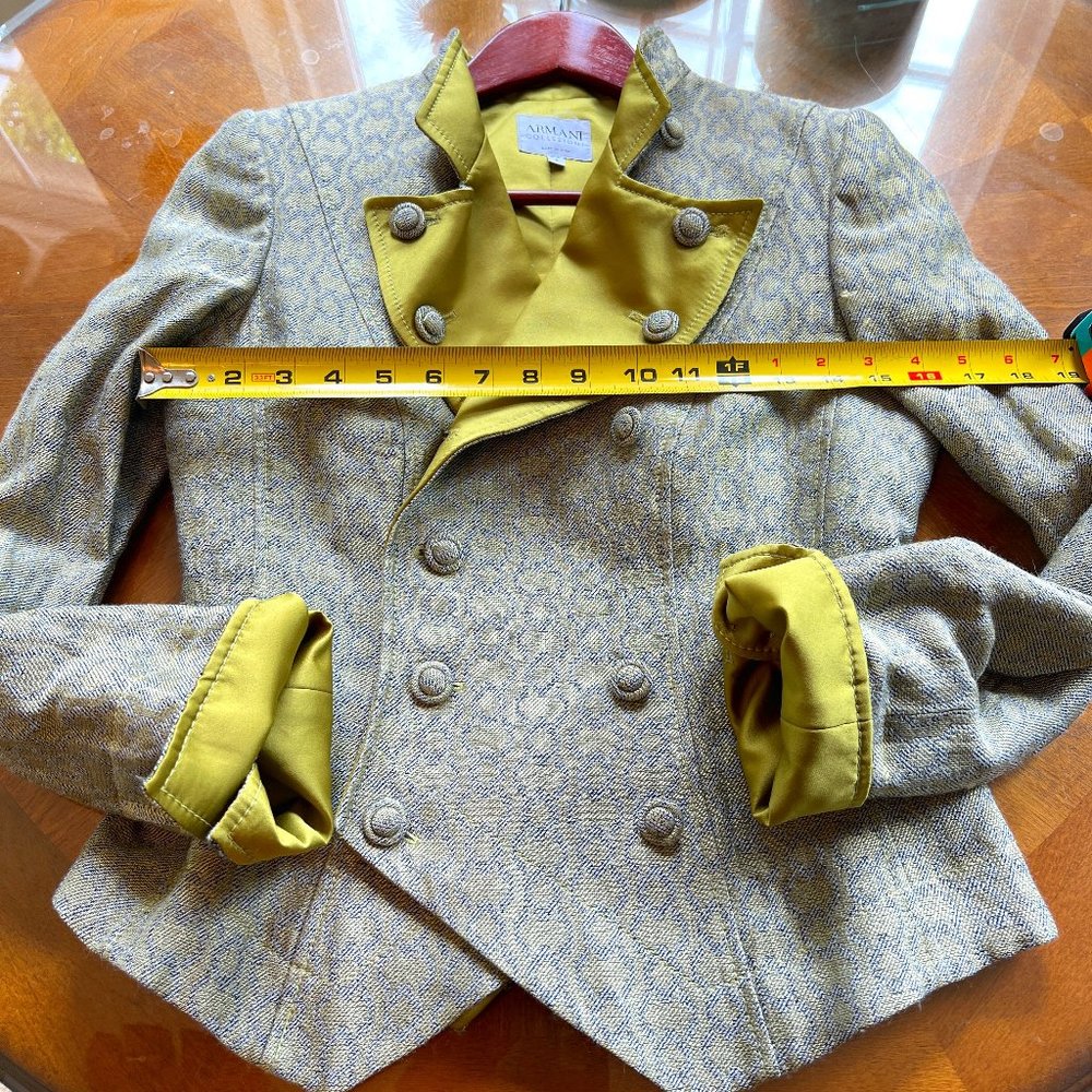 Women's Armani Collezioni Tweed Jacket Size 4